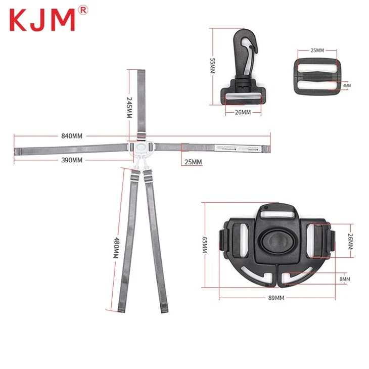 Safety 5 Point Strap